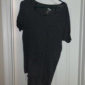 Small low cut neck shirt